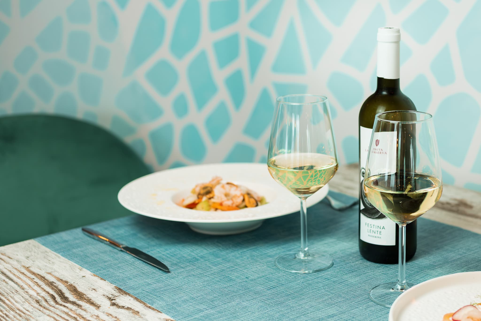 Carta dei Vini — Il Paradiso del Mare, Muggiò
